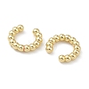 Rack Plating Brass Cuff Earrings EJEW-K245-09G-2