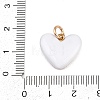 Brass Enamel Pendants ENAM-I087-03E-3