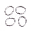Tarnish Resistant 304 Stainless Steel Open Jump Rings STAS-F221-40P-H-2