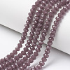 Glass Beads Strands EGLA-A034-J2mm-D07-1