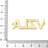 Brass Connector Charms KK-CBAE532-01E-G-3