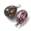 Natural Rhodonite Pendants GG-K002-08A-12-2