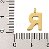Ion Plating(IP) 304 Stainless Steel Charms STAS-G345-01G-R-3