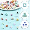 1440Pcs 15 Colors Opaque Acrylic Beads OACR-FS0002-80-2
