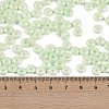 Opaque Colours Luster Glass Seed Beads X1-SEED-P008-01C-02-4