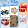 500Pcs 5 Colors Steel Memory Wire FIND-SP0002-10-6