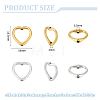 100Pcs 2 Colors FIND-UN0015-63-3