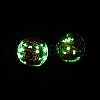 Luminous Handmade Gold Sand Lampwork Beads FOIL-B001-07C-3