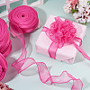 Polyester Mesh Ribbons SRIB-TAC0002-28B-03-1-8