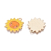 Thanksgiving Day Theme Alloy Enamel Pendants ENAM-T020-35C-2