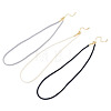 3Pcs 3 Colors 3MM Nylon Milan Cord Necklace Making NJEW-TA0001-23-2