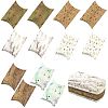 30Pcs 6 Styles Printed Paper Pillow Gift Boxes CON-FS0001-20-1