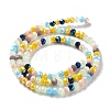 Glass Beads Strands EGLA-A034-M4mm-32-5