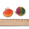 Sea Shell Pendants SSHEL-B002-07G-04-3