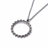 304 Stainless Steel Pendant Necklaces NJEW-E141-32P-2