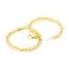 Brass Hoop Earrings EJEW-F273-04A-G-2