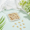 100Pcs Alloy Enamel Charms ENAM-BM0001-22-7