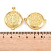 Religion Brass Locket Pendants KK-D232-21G-01-3
