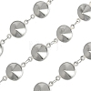304 Stainless Steel Rhinestone Cup Chains CHS-K023-08A-P-1