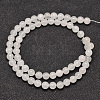 Natural Round White Jade Bead Strands X-G-P070-01-8mm-4