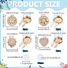Alloy Cufflinks BUTT-NB0002-19G-2