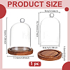 Arch Glass Dome Cover AJEW-WH0481-606D-2