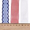 9 Yards 3 Styles Independence Day Polyester & Polycotton Ribbons Sets SRIB-A015-02A-06-3