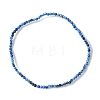 2mm Natural Lapis Lazuli Faceted Round Beaded Stretch Bracelets for Women BJEW-JB10843-02-1