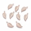 304 Stainless Steel Charms LS-X-STAS-H436-54RG-1