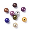 Spray Painted Acrylic Beads PB9287-5