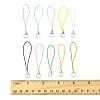 100Pcs Polyester Cord Mobile Straps MOBA-FS0001-02F-5