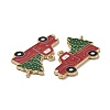 Christmas Theme Rack Plating Alloy Enamel Pendants LS-X-PALLOY-O109-16LG-3