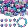 40Pcs Imitation Pearl Acrylic Beads OACR-FS0002-89A-08-1