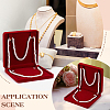 Velvet Pearl Necklace Package Boxes CON-WH0086-264B-5