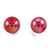 300Pcs 12 Color Electroplate Glass Beads EGLA-T008-029-5
