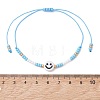 Seed Beads Beaded Beacelets BJEW-MZ00327-5