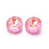 Faceted Glass Pointed Back Rhinestone Cabochons GLAA-L021-E-2