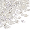 500Pcs 10 Style ABS Plastic Imitation Pearl Beads KY-BY0001-02-5