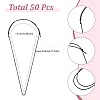50Pcs Adjustable Waxed Cotton Cord Necklace Making NJEW-SC0001-91-2