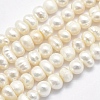 Natural Cultured Freshwater Pearl Beads Strands PEAR-F007-50-1