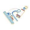 Alloy Enamel Pendants ENAM-L055-01H-02-2