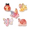 Transparent Resin Cabochons CRES-L050-01A-1