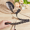20 Yards Flower Polyester Lace Trim OCOR-WH0077-085C-3