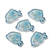 2-Hole Marine Organisms Opaque Resin Buttons RE-CBAE064-05C-1