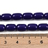 Opaque Glass Beads Strands GLAA-Z015-02D-4