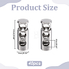 Alloy Cord Locks FIND-WH0367-98P-2