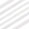 15 Yards 3 Styles Pleated Chiffon Elastic Lace Trim OCOR-FG0001-77-1