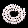 Opaque Solid Color Glass Beads Strands LS-EGLA-A034-P2mm-D33-3