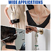 10Pcs 10 Colors Tibetan Style Zinc Alloy with Resin Bead Tassel Big Pendants TIBEP-PH0001-92-7