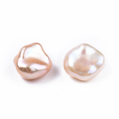 Natural Baroque Keshi Pearl Beads PEAR-N020-P13-1